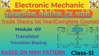 Module-9 Transistor| Transistor Biasing| 1st Year| Class -51| By-Tiwari Sir