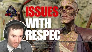 Celebrity Respec issues in Baldur's Gate 3 Profile