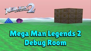 Mega Man Legends 2 Debug Room