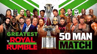 WWE Greatest Royal Rumble 2018  and Full Match Card HD (Old DarkTimes Section)