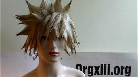 Roxas from Kingdom Hearts II : styled cosplay wigs from 8-13