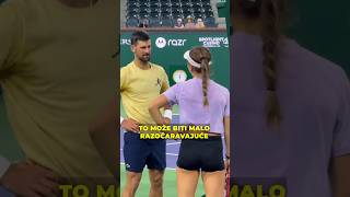 Evo kakav je Novak Đoković kada se kamere ugase, prema rečima naše Ive Jović! 🤩 #djokovic  #ivajovic