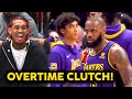 GINALIT si LeBron James TAKEOVER sa OT napa SERIOUS mode, tawang-tawa si Clarkson