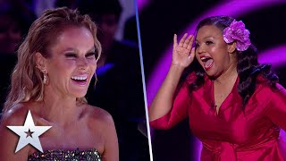 Suzi Wild brings an array of celebrity impressions to the stage | Semi-Finals | BGT 2022