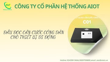 ĐẦU ĐỌC CĂN CƯỚC CÔNG DÂN TRÊN THIẾT BỊ DI ĐỘNG C01