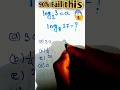 90% Fail This Log Problem 😱 | Can You Solve It? | Math Shorts #shorts #maths #educationshorts