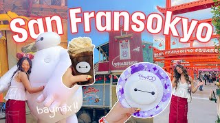 my first time in SAN FRANSOKYO SQUARE!!! ❤ meeting Baymax, food, merch, & more!!