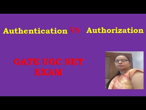 Difference between authentication and authorization