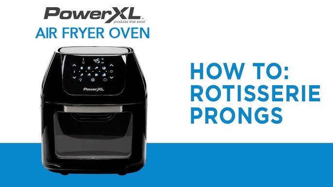 PowerXL 1700W 10-qt Vortex Air Fryer Pro Oven /w Presets on QVC