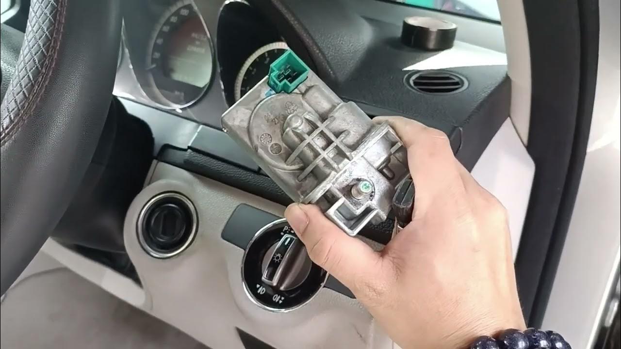 Mercedes W204 W207 W212 Steering Lock ESL fault ELC ( Rosak ) Ignition