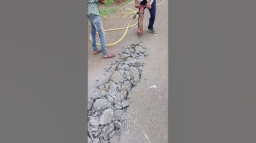 concrete breaker hammer | tractor breaker machine | #shorts