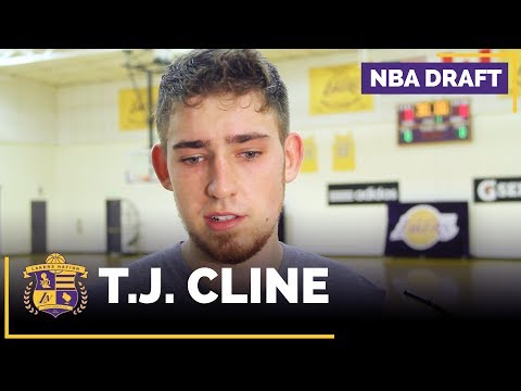 NBA Draft Prospect: T.J. Cline Lakers Interview (Richmond, Forward/Center)