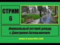 Стрим #6 "Нормальный летний дождь с Дмитрием Евгеньевичем"