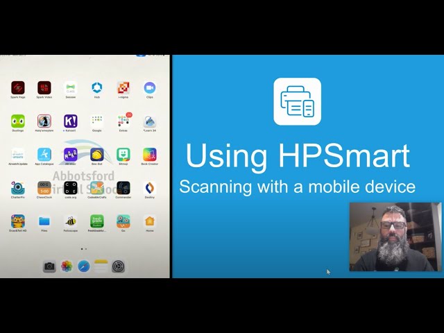 HP Smart App Demo Tutorial by Mr. Carpenter