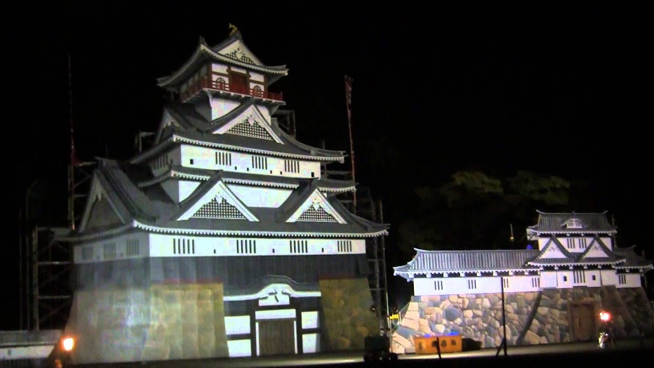 やっちく松山藩秋の陣まつりライトアップ 鹿児島県志布志市松山町 Youtube