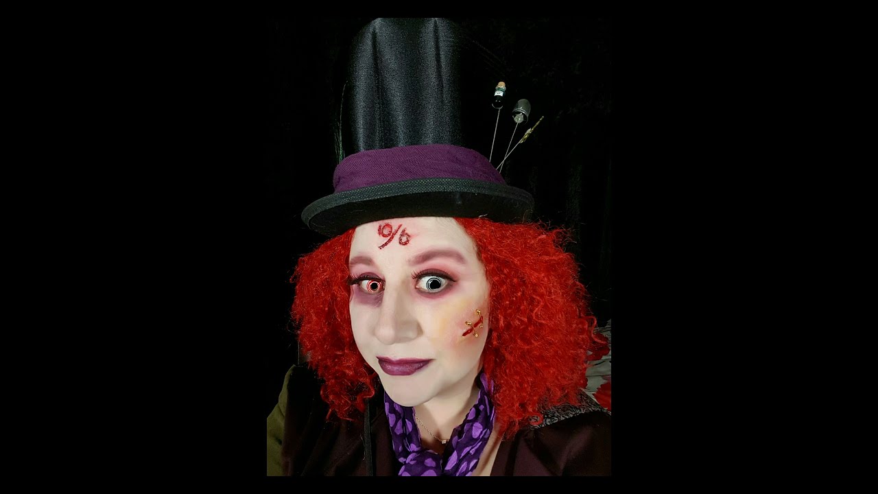 MAD Hatter Makeup Tutorial YouTube