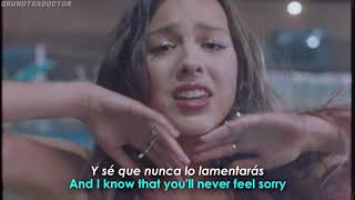 Olivia Rodrigo - traitor \/\/ Lyrics + Español \/\/ Video Official