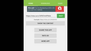 vine video downloader android code source screenshot 2