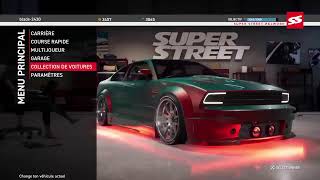 Modification de ma première voiture dans Super Street the game