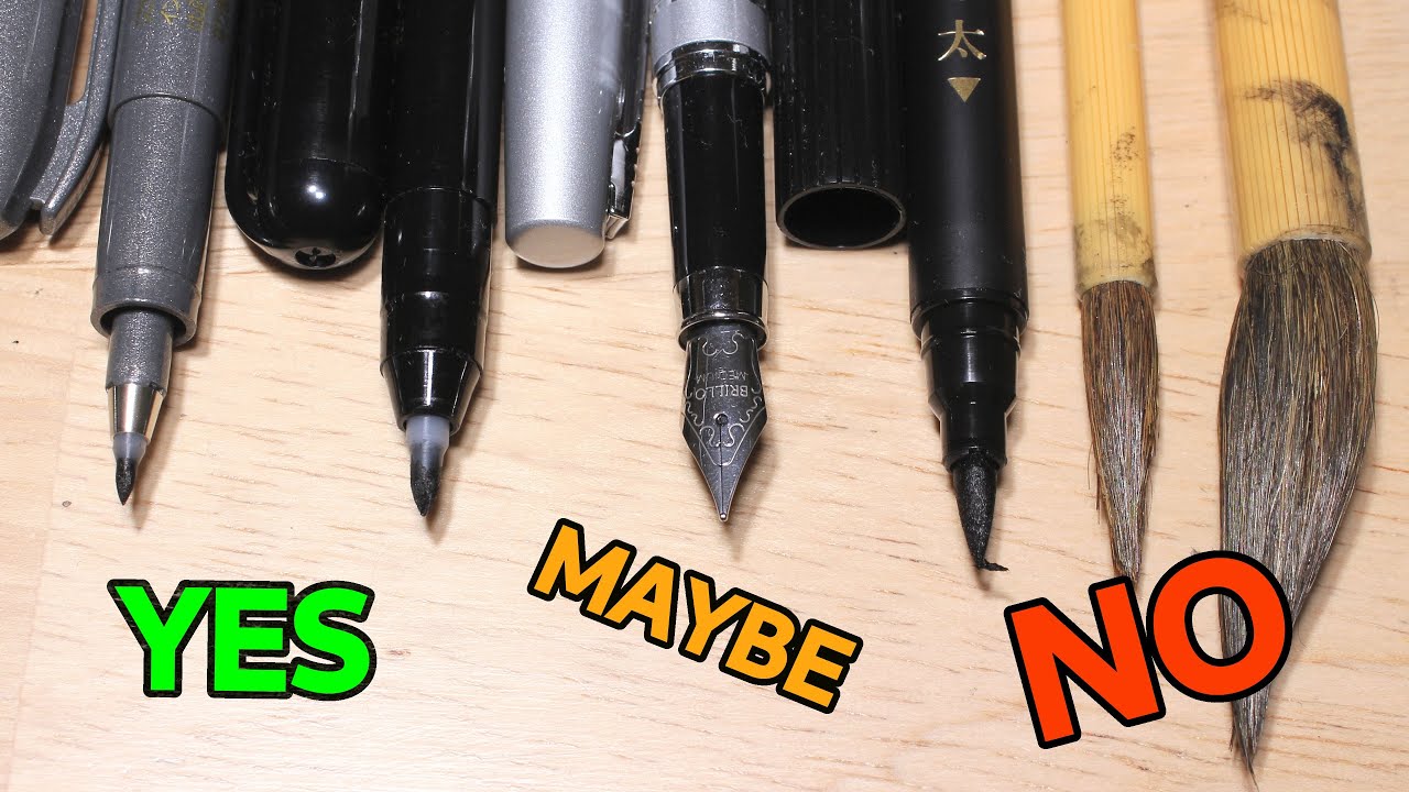 What is the BEST BLACK Pen for Note-taking? 🖤 