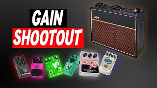 Vox AC30 Gain Pedal Shootout