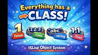 In ISLisp, EVERYTHING Has a Class!? 🤯 (1 Minute Explained)