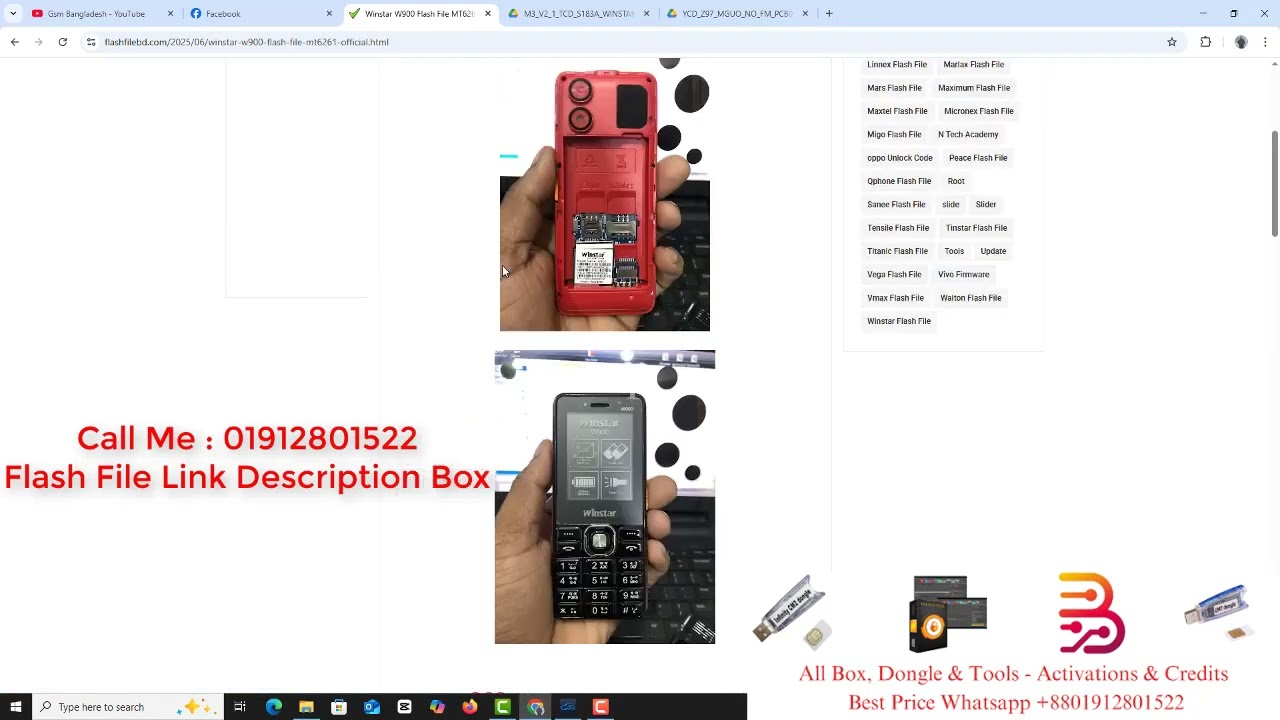 Winstar W900 Flash File MT6261 [ Official Firmware ]