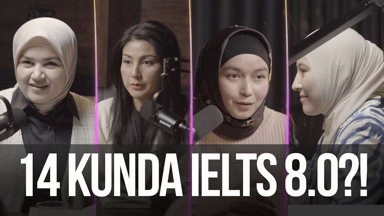 14 kunda IELTS 8.0 olish?! | Barcha SIRLAR shu videoda