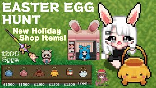 EASTER EGG HUNT WITH NEW HOLIDAY SHOP ITEMS!