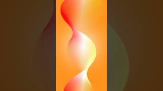 Create Amazing Gradient Line Effect In Illustrator With Blend Tool #graphicdesign #illustrator #3d