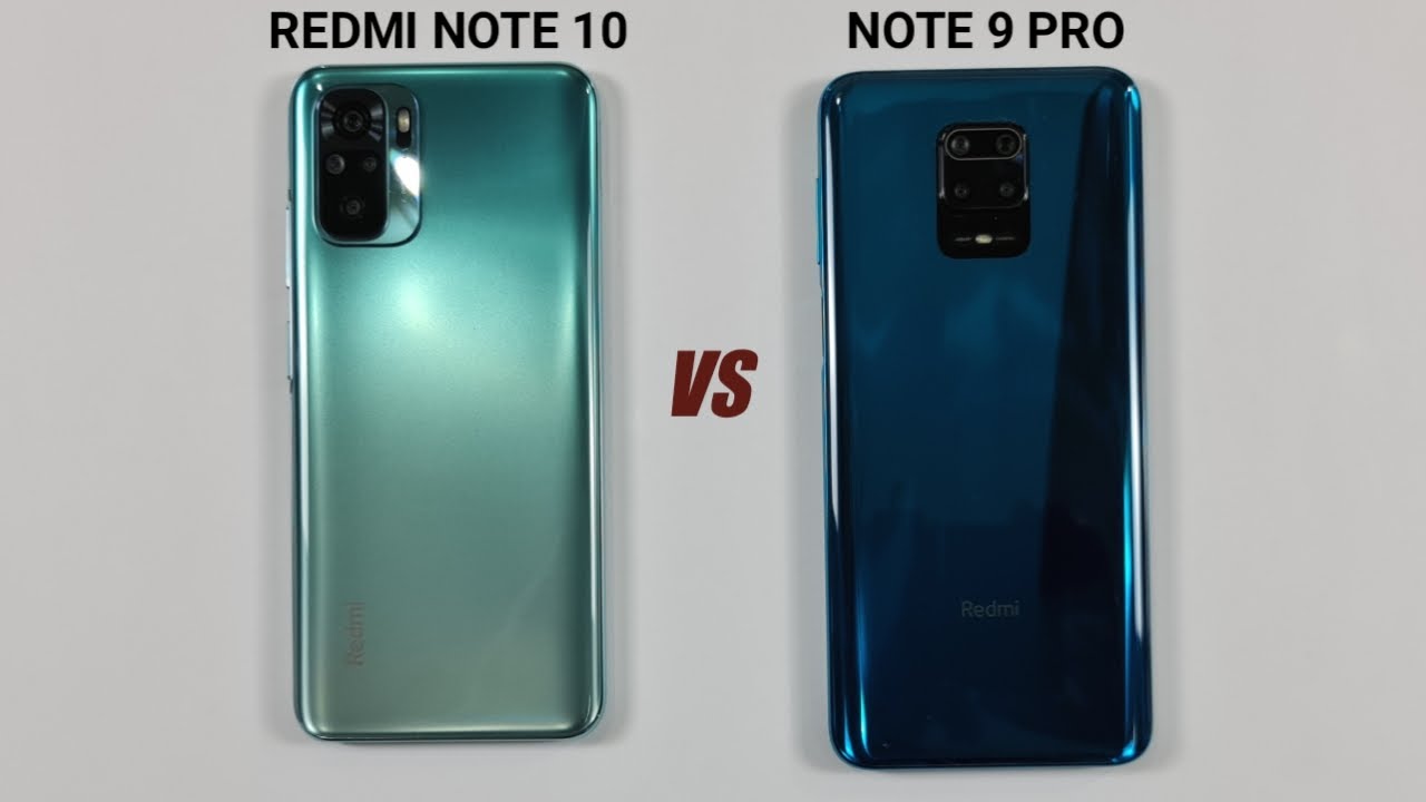 Redmi Note 10 vs Redmi Note 9 Pro Speed Test & Camera Comparison - YouTube