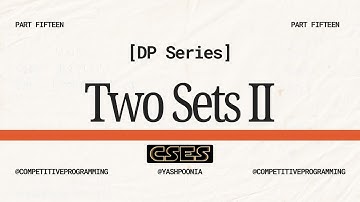 Two Sets II (CSES) | Subset Sum DP + Mod Inverse Explained | Count Equal Sum Partitions