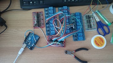 arduino shift register, relay