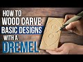 How to Wood Carve Basic Celtic Designs With a Dremel Tool