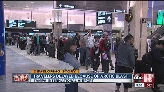 Cold Weather Impacts Tampa Travel