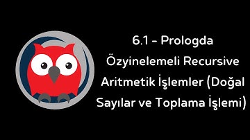 Prolog Dersleri #6.1 - Prologda Özyinelemeli Aritmetik İşlemler (Doğal Sayılar ve Toplama İşlemi)