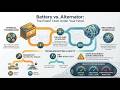 Car's Battery and Alternator or Battery vs Alternator