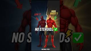 How to Increase Testosterone Without Steroids 💉 #facts #shorts