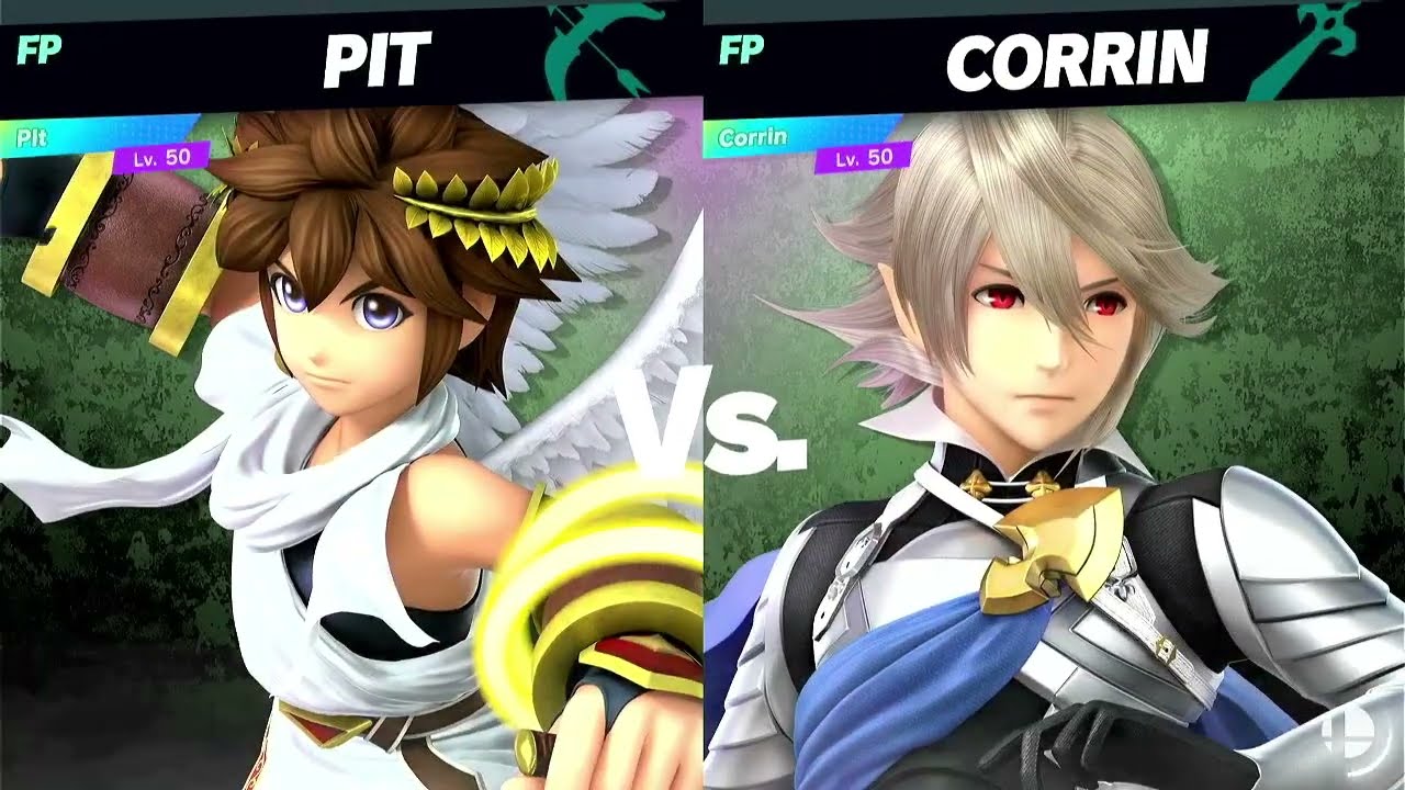 Super Smash Bros Ultimate Amiibo Fights Pit vs the World EX vs Corrin