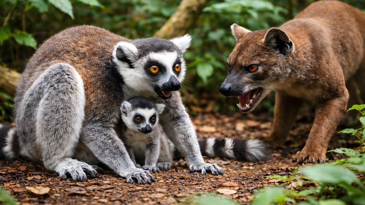 🐒 A Mother Lemur’s Gentle Fight for Survival | Animal Stories – by EMOTIVERSE