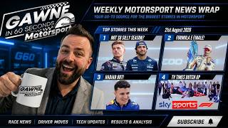 Is F1 Silly Season Already Dead + Formula E Finale & FIA Shenanigans - News Round Up 21st Aug 26