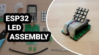 Assembly of the ESP32 with the led | DIY HowTo