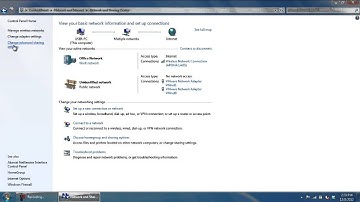 How to do Public Folder Sharing in Windows 7