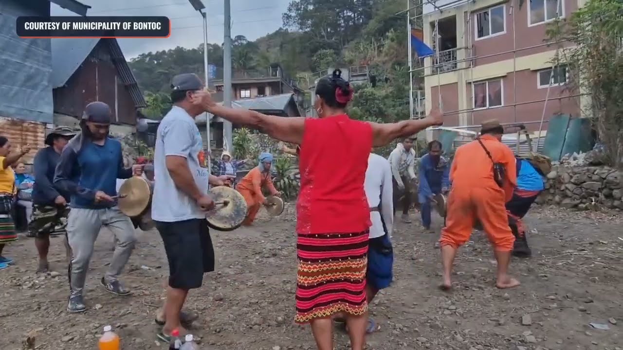 Bontok people perform 'Manerwap' ritual to invoke rain during drought