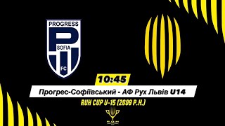 Прогрес-Софіївський - АФ Рух Львів U14