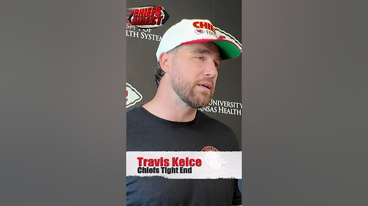 Travis Kelce "I'm only interested in Super Bowl Rings" #chiefs #chiefskingdom #traviskelce