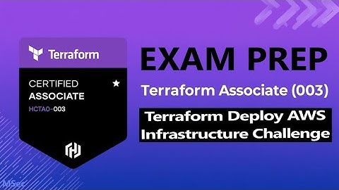 Highlight: Terraform Associate Exam Prep | Terraform Deploy AWS Infrastructure Challenge