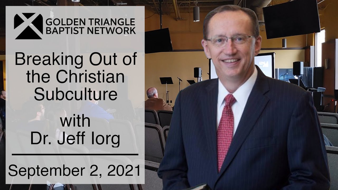 Breaking Out of the Christian Subculture with Jeff Iorg  |  Leadership Luncheon Full
