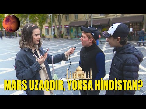 Çaşdırıcı suallar, ŞOK cavablar - Bakıda sorğu