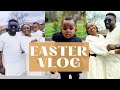 EASTER DAY IN THE LIFE VLOG- OUR FAMILY&#39;S EASTER WEEKEND + UNBOXING -WHAT WE GOT FOR EASTER+ CHURCH